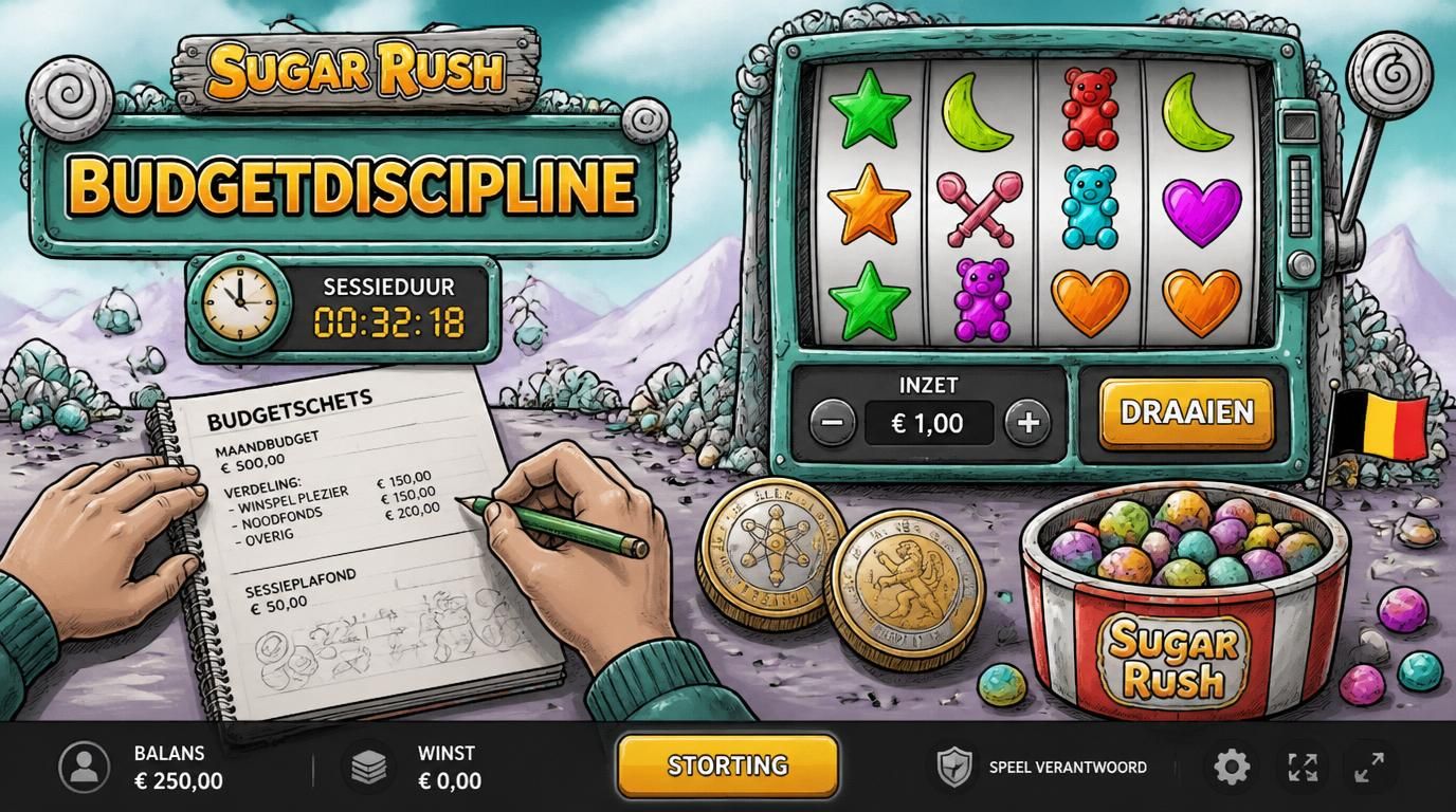 Speler creëert en bewaakt budget bij Sugar Rush